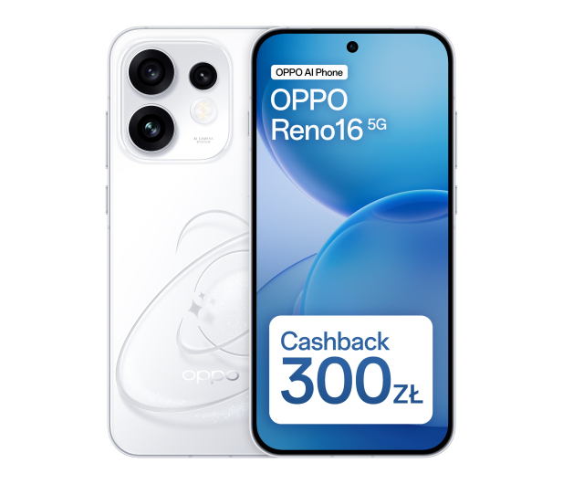 OPPO Reno16 5G 8/512GB White - 1576104 - zdjęcie